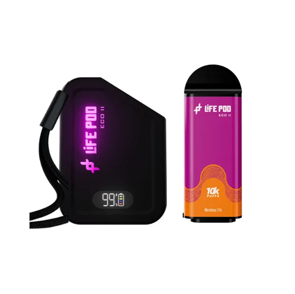 Life Pod Kit 10K (refil + bateria)